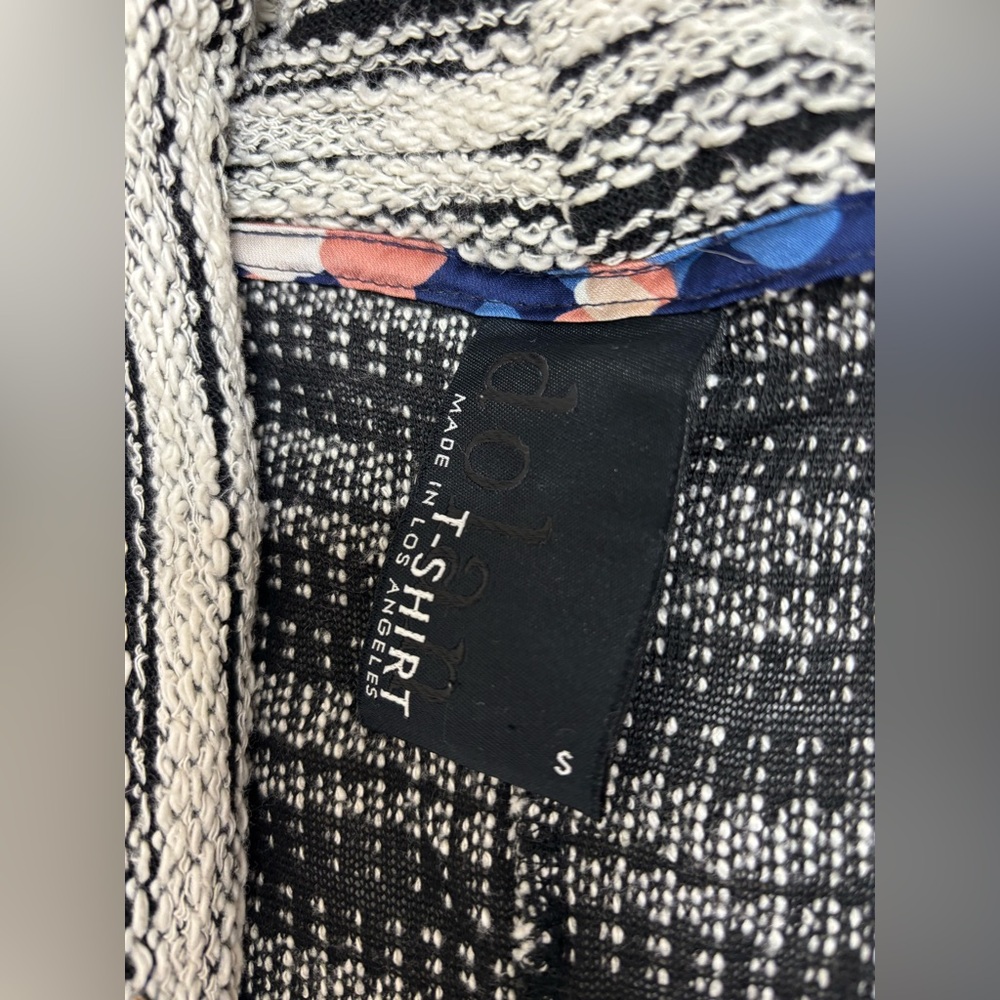 Anthropologie Dolan Verona textured long cardigan duster size small S pockets - Picture 9 of 13